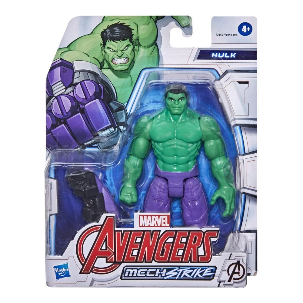 Hasbro Marvel Avengers Mech Strike 6-inch Scale Action Figure Toy HULK 2 Hasbro Marvel Avengers Mech Strike 6-inch Scale Action Figure Toy HULK - Image 2