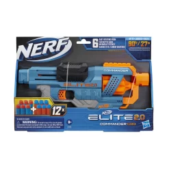 Hasbro NERF Elite 2.0 Commander RD-6 Blaster (with 12 Darts And Rotating Drum)