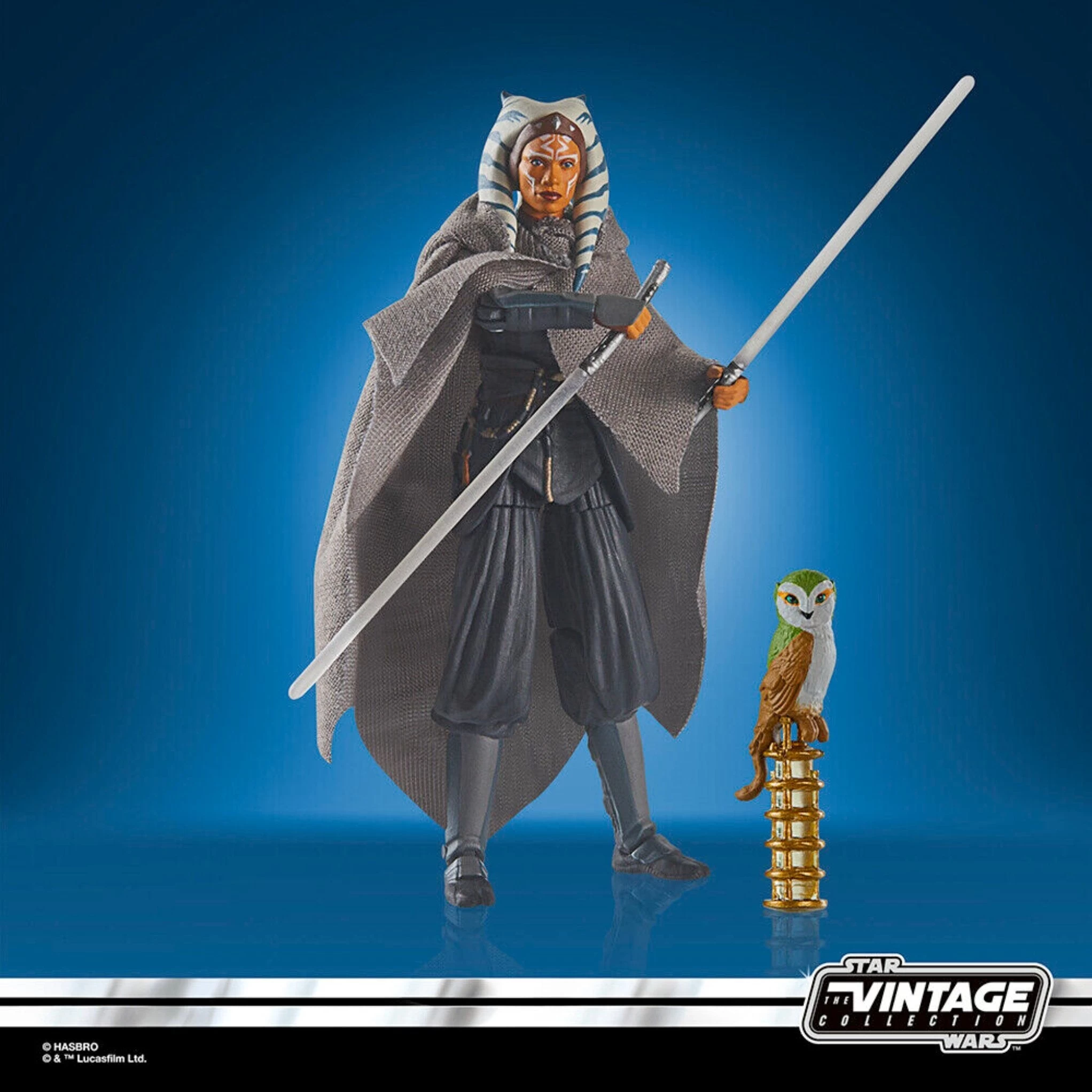 Hasbro Star Wars The Vintage Collection Deluxe Ahsoka Tano And Grogu 2-Pack 3 Hasbro Star Wars The Vintage Collection Deluxe Ahsoka Tano And Grogu 2-Pack - Image 3