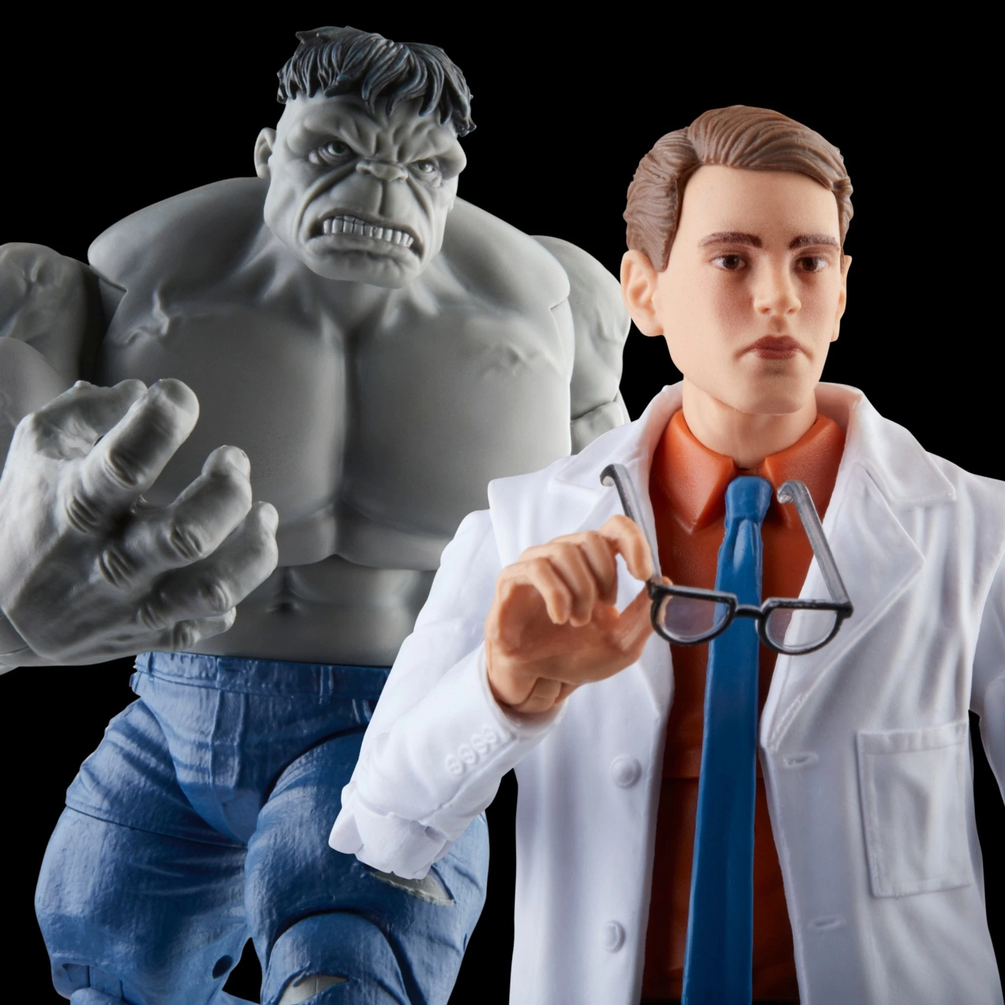 Hasbro Marvel Legends Gray Hulk And Dr. Bruce Banner 2-Pack 1 Hasbro Marvel Legends Gray Hulk And Dr. Bruce Banner 2-Pack