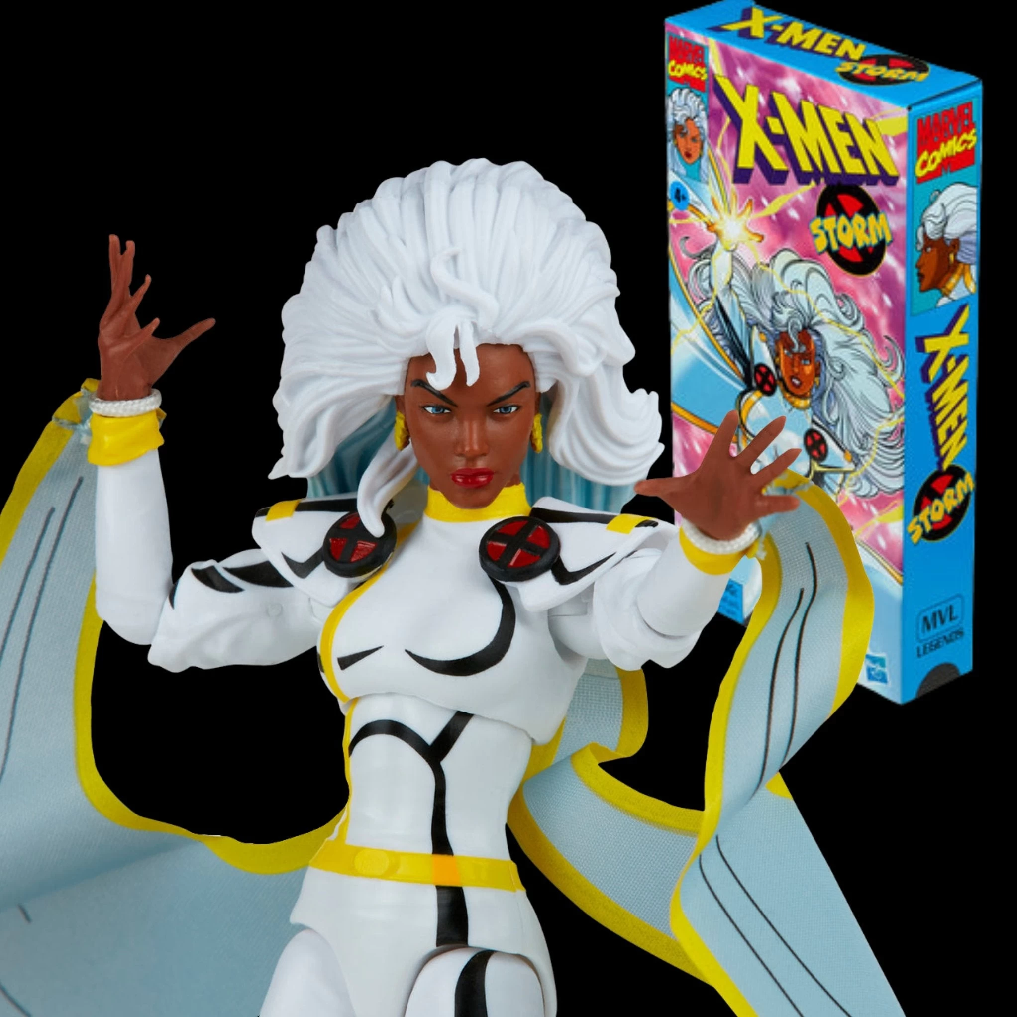 Hasbro Marvel Legends 90s Animated Series VHS Storm 1 Hasbro Marvel Legends 90s Animated Series VHS Storm