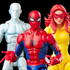 Hasbro Marvel Legends Exclusive Spider-Man And His Amazing Friends 3-Pack