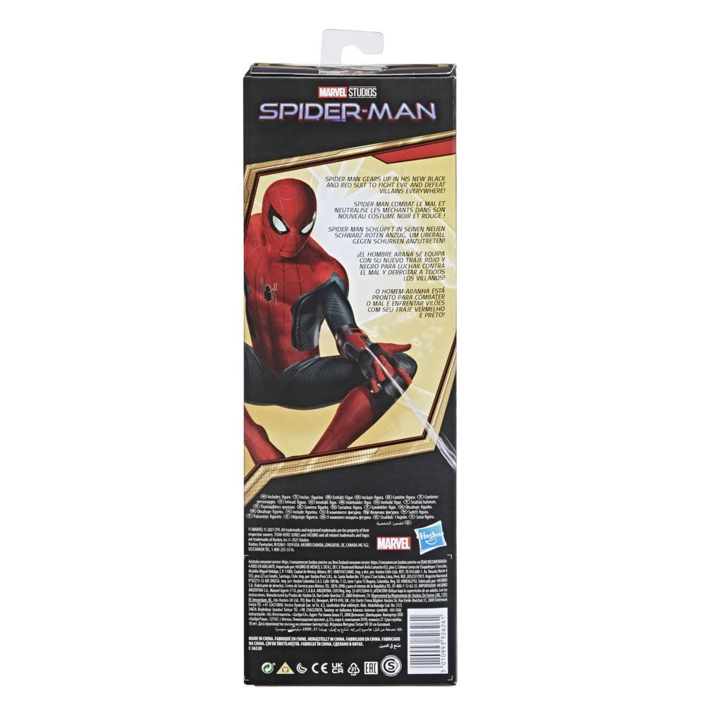 Hasbro Marvel Spider-Man New Black And Red Suit Spider-Man Action Figure 2 Hasbro Marvel Spider-Man New Black And Red Suit Spider-Man Action Figure - Image 2