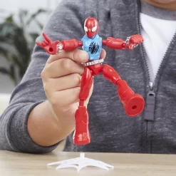 Hasbro Marvel Spider-Man Bend And Flex Marvel’s Scarlet Spider Action Figure 9 Hasbro Marvel Spider-Man Bend And Flex Marvel’s Scarlet Spider Action Figure -Hasbro Toys World 1cddf49841f86a0d947709d90e9a9665c239e141