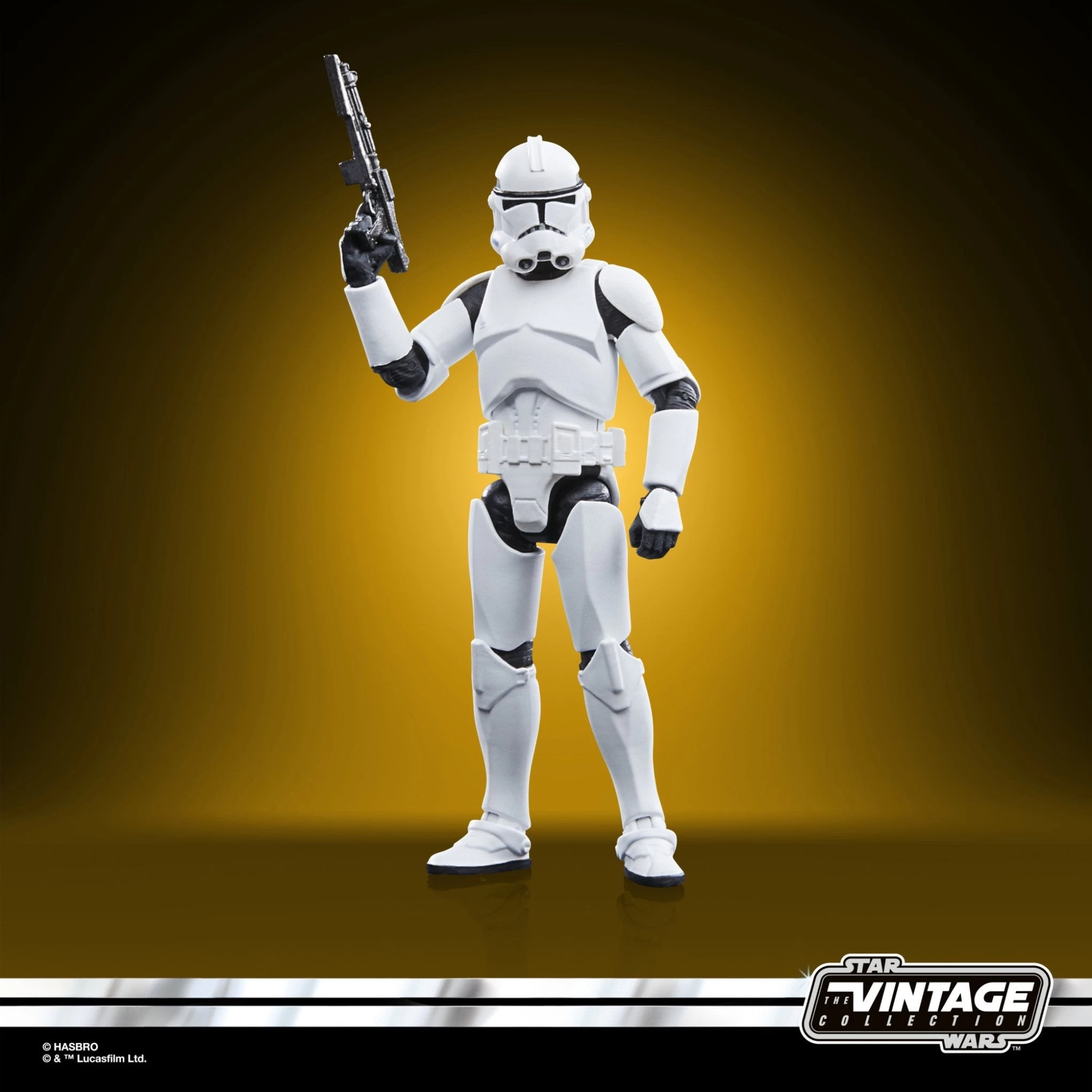 Hasbro Star Wars The Vintage Collection Clone Trooper (Phase 2 Armor) ARMY BUILDER SET OF 6 6 Hasbro Star Wars The Vintage Collection Clone Trooper (Phase 2 Armor) ARMY BUILDER SET OF 6 - Image 6