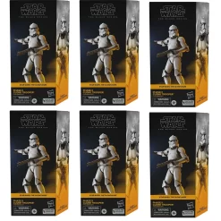 Hasbro Star Wars Black Series Phase II Clone Trooper ARMY BUILDER SET OF 6