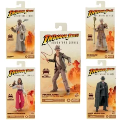 Hasbro Indiana Jones Adventure Series Wave 1 SET OF 5