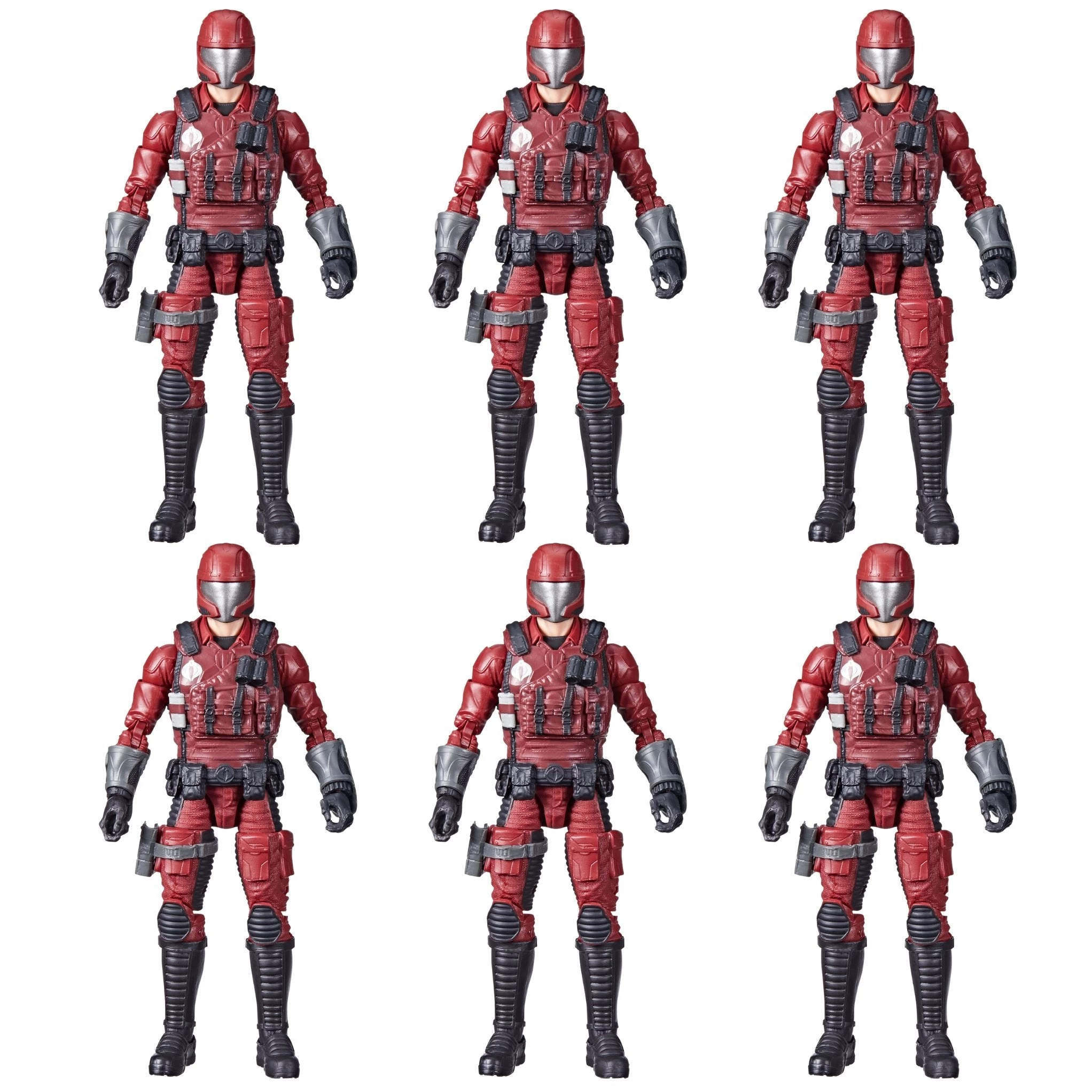 Hasbro G.I. Joe Classified #85 Crimson Viper ARMY BUILDER SET OF 6 2 Hasbro G.I. Joe Classified #85 Crimson Viper ARMY BUILDER SET OF 6 - Image 2