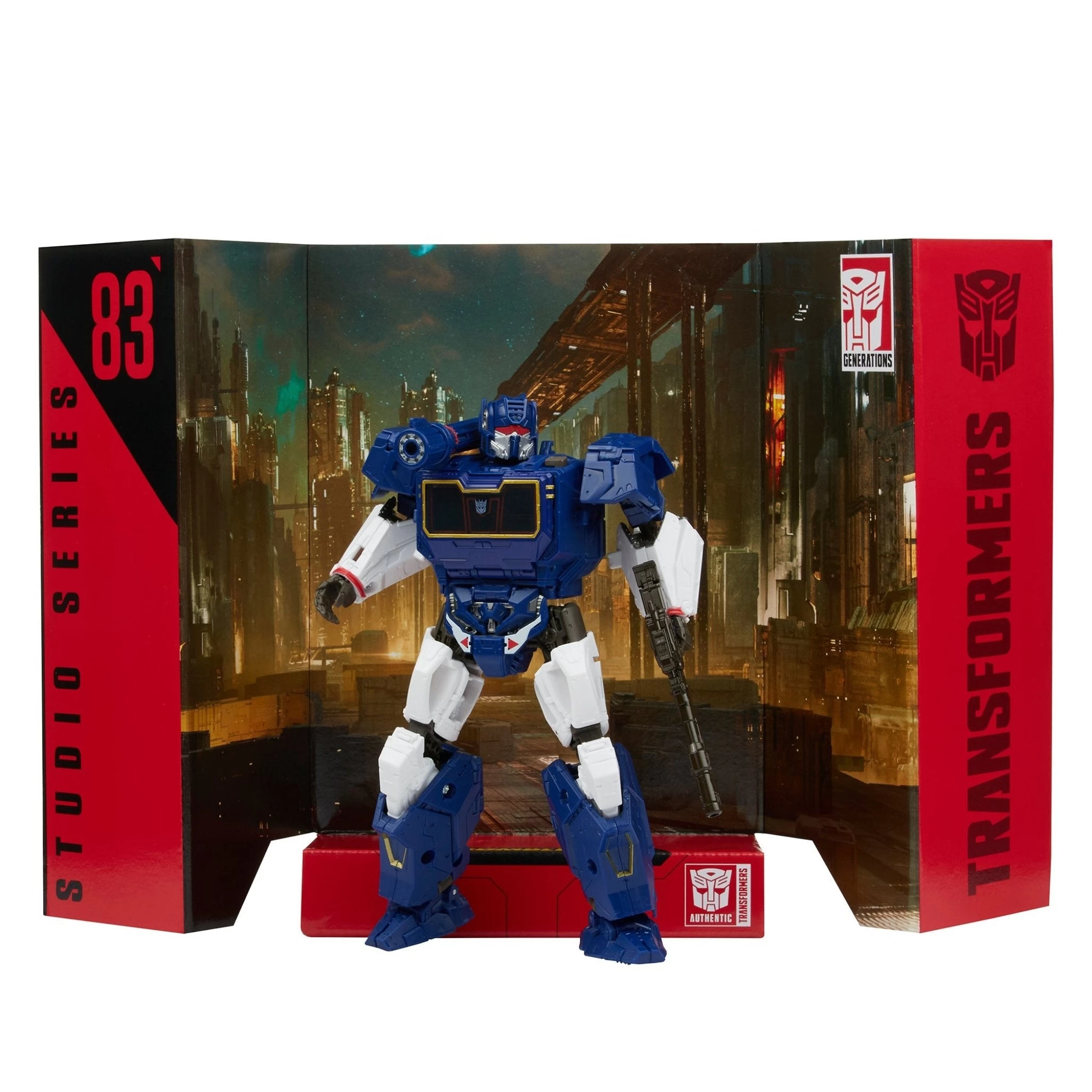 Hasbro Transformers Studio Series Bumblebee Movie Voyager Class Soundwave Action Figure 2 Hasbro Transformers Studio Series Bumblebee Movie Voyager Class Soundwave Action Figure - Image 2