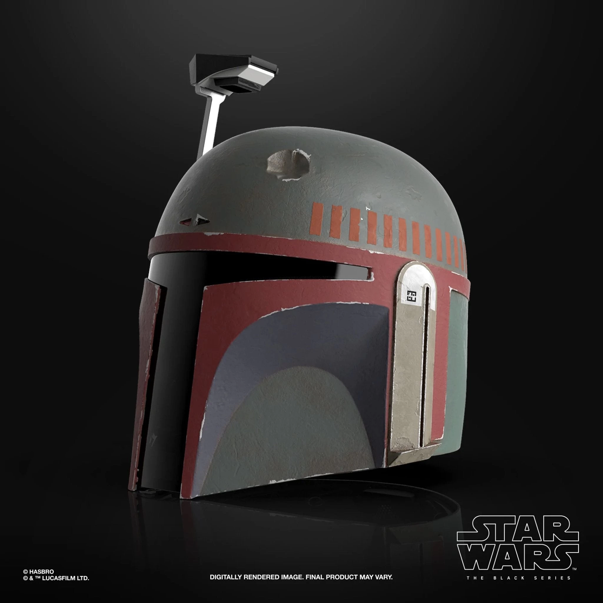 Hasbro Star Wars The Black Series Boba Fett (Re-Armored) Premium Electronic Helmet 3 Hasbro Star Wars The Black Series Boba Fett (Re-Armored) Premium Electronic Helmet - Image 3