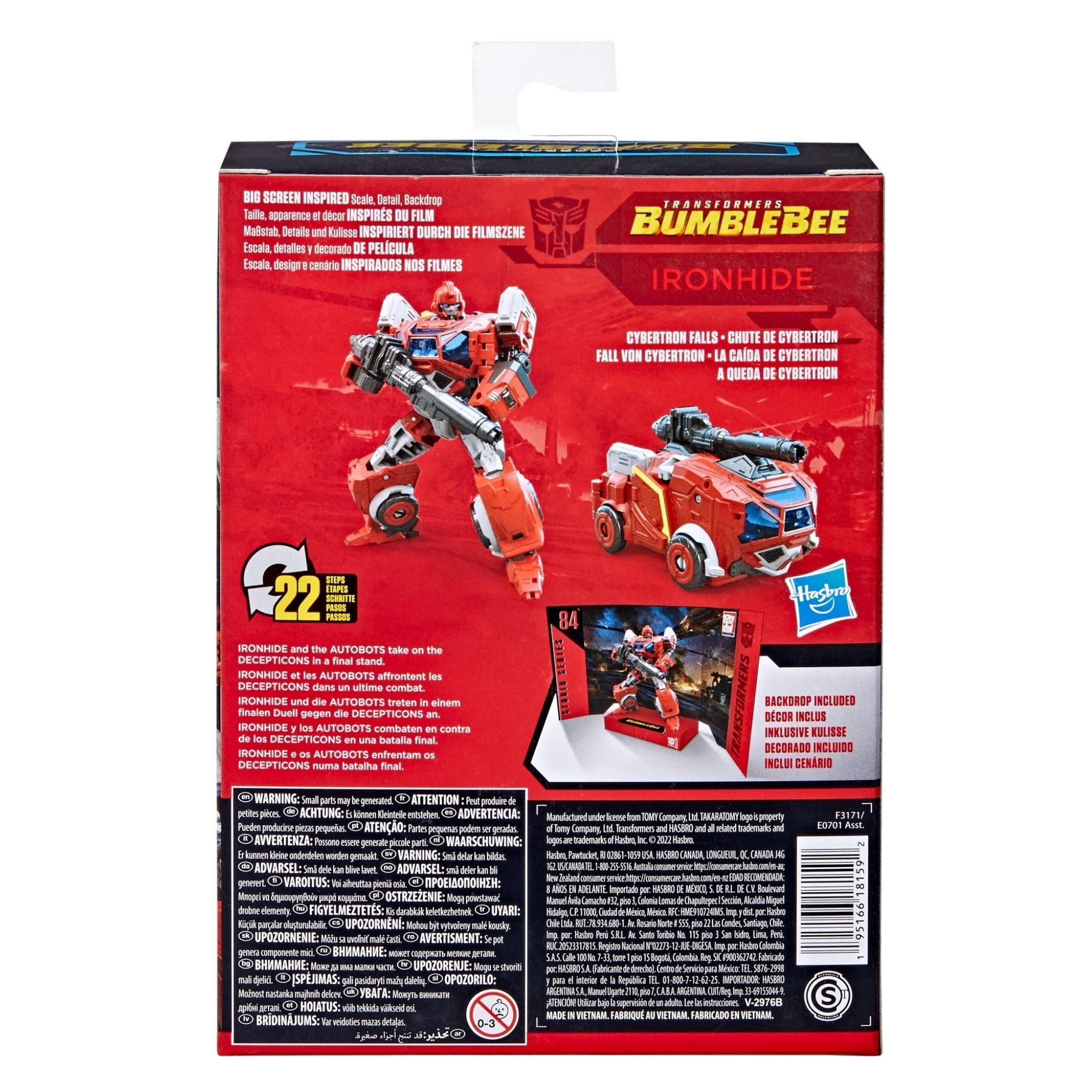 Hasbro Transformers Studio Series Deluxe Ironhide (Bumblebee) 3 Hasbro Transformers Studio Series Deluxe Ironhide (Bumblebee) - Image 3