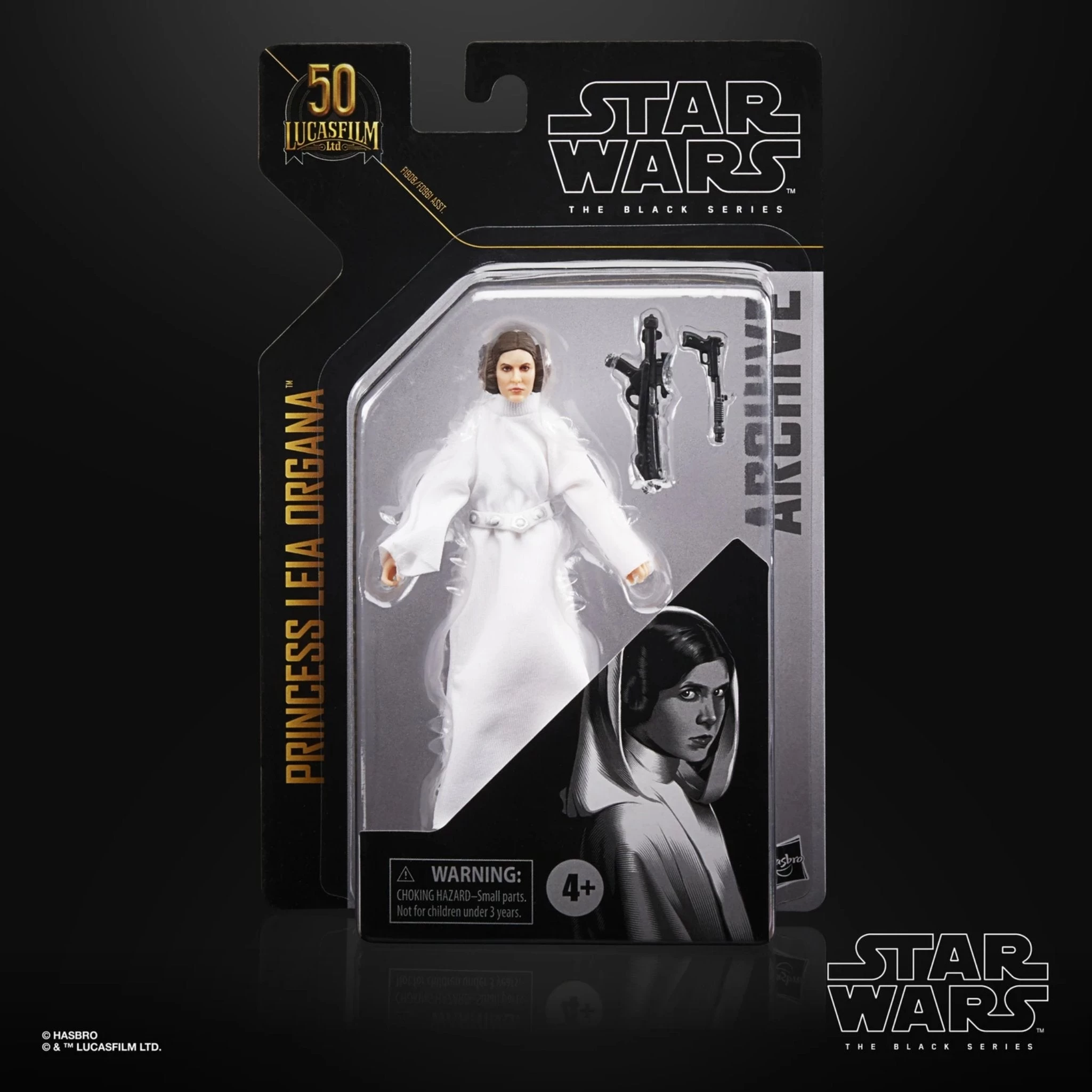 Hasbro Star Wars: The Black Series Archive Collection 6" Princess Leia (A New Hope) 2 Hasbro Star Wars: The Black Series Archive Collection 6" Princess Leia (A New Hope) - Image 2