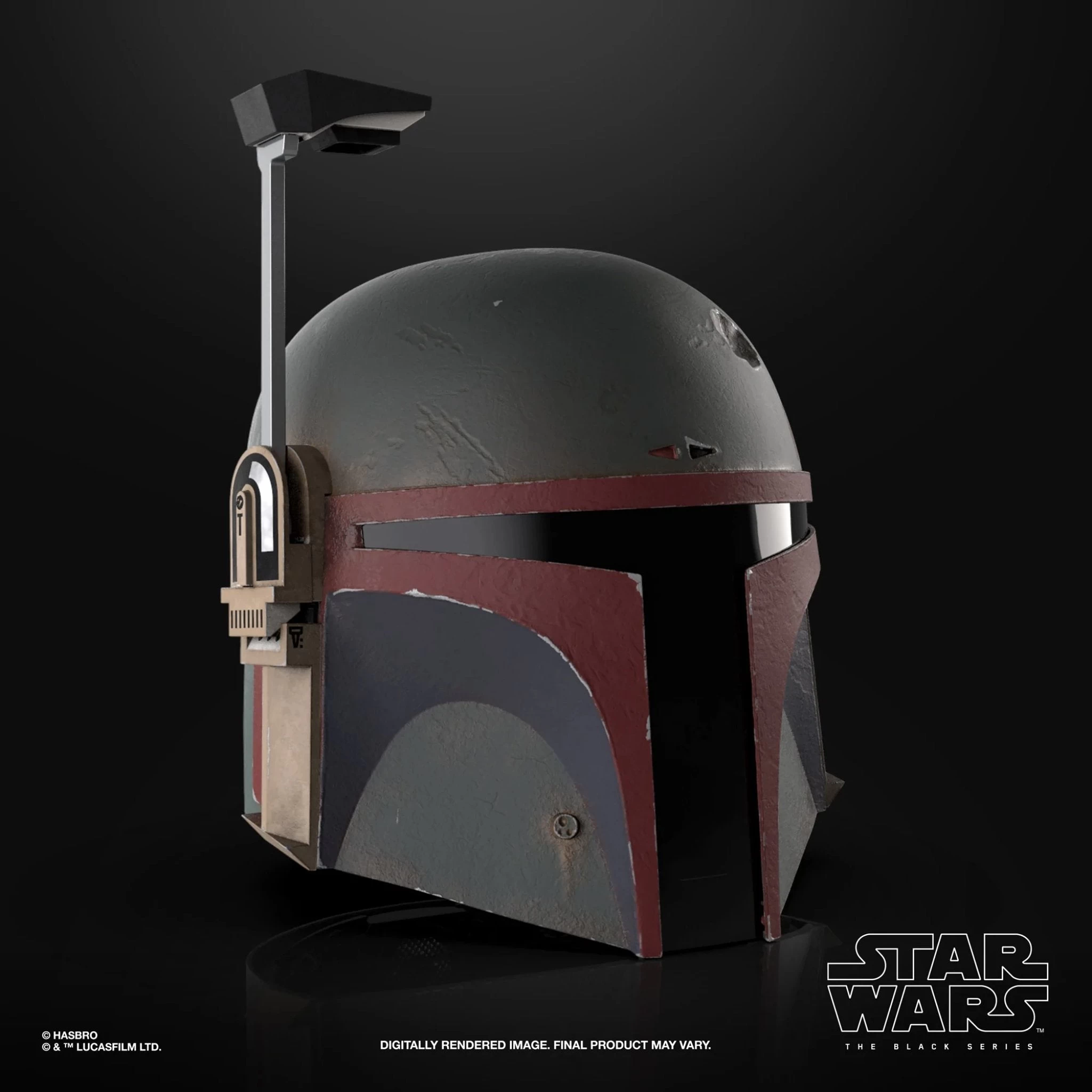Hasbro Star Wars The Black Series Boba Fett (Re-Armored) Premium Electronic Helmet 2 Hasbro Star Wars The Black Series Boba Fett (Re-Armored) Premium Electronic Helmet - Image 2