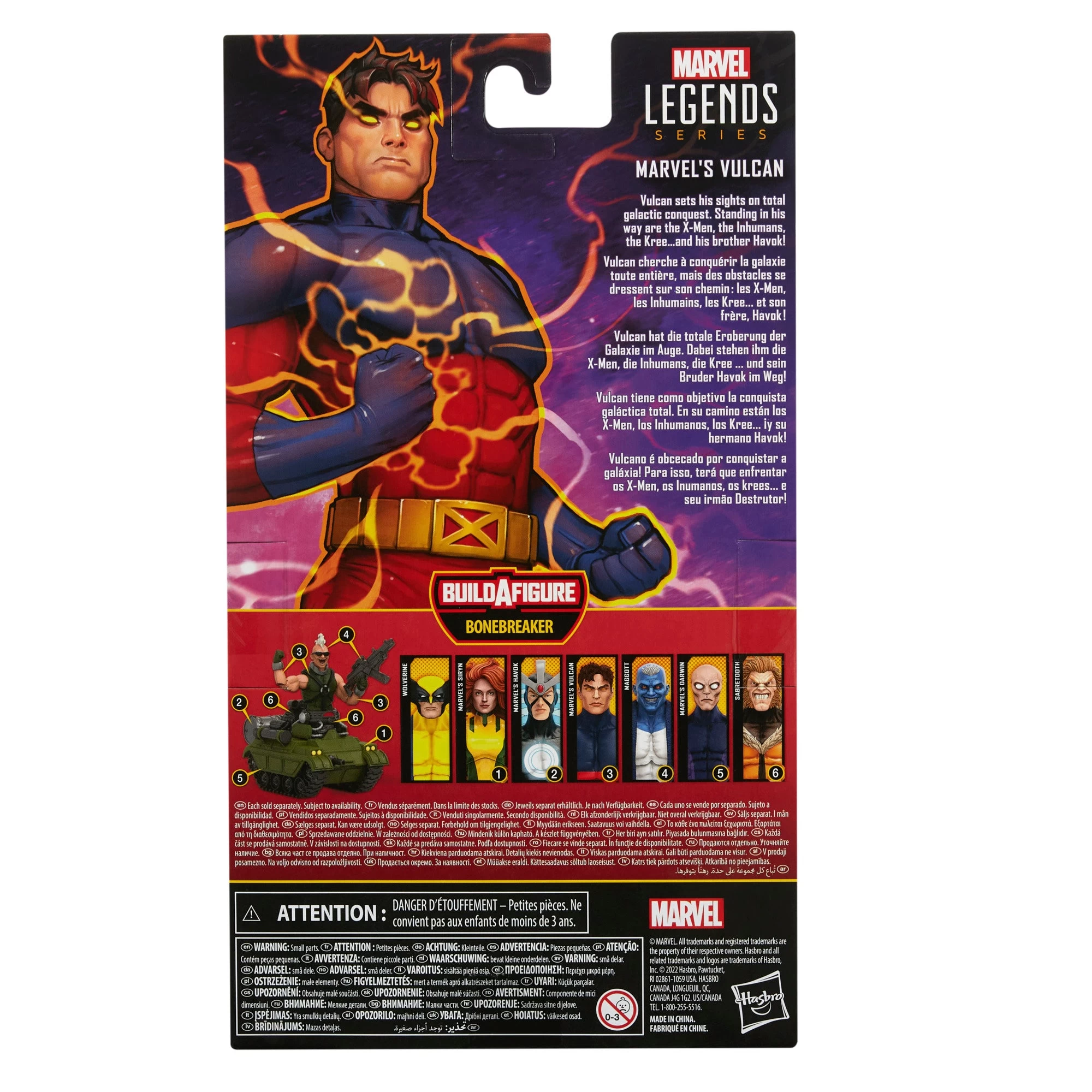 Hasbro Marvel Legends X-Men Vulcan (Bonebreaker BAF) 9 Hasbro Marvel Legends X-Men Vulcan (Bonebreaker BAF) - Image 9