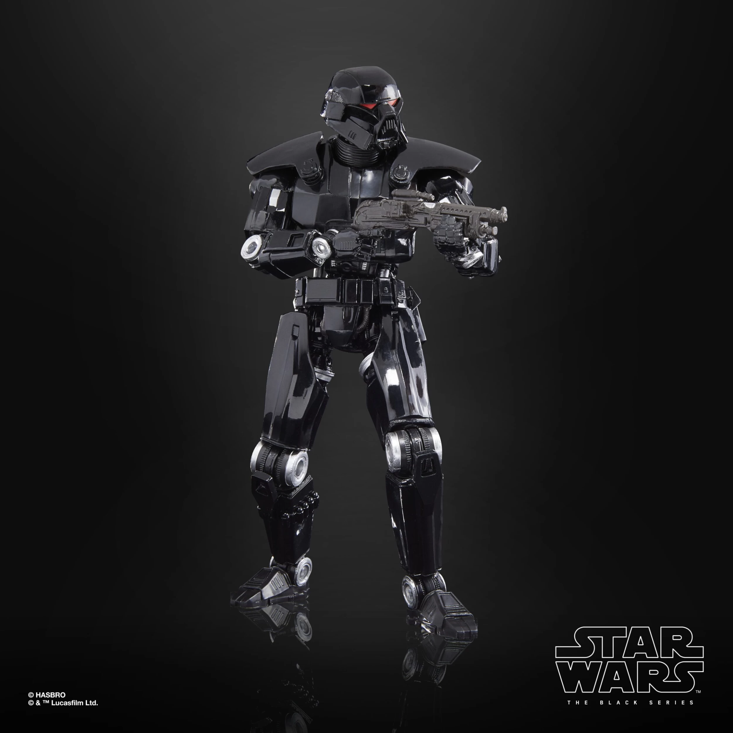 Hasbro Star Wars The Black Series 6" Deluxe Dark Trooper (The Mandalorian) 4 Hasbro Star Wars The Black Series 6" Deluxe Dark Trooper (The Mandalorian) - Image 4