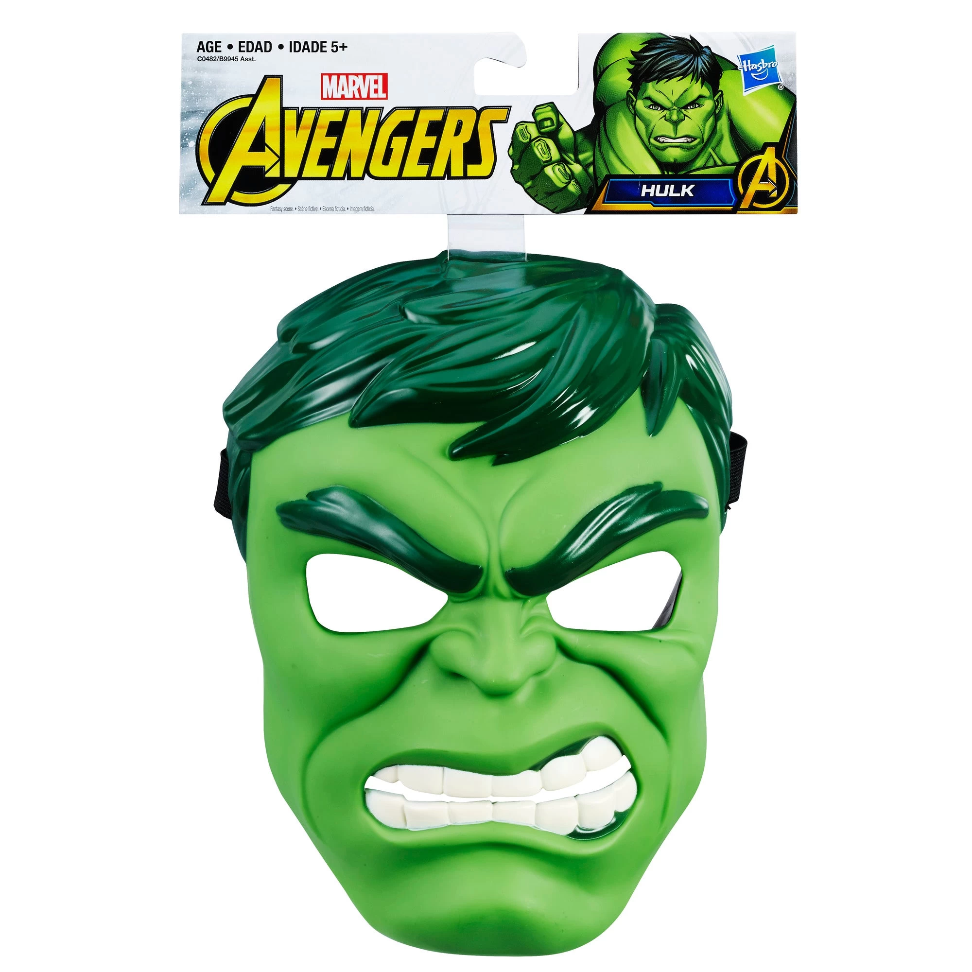 Hasbro Marvel Avengers Hulk Face Mask 2 Hasbro Marvel Avengers Hulk Face Mask - Image 2