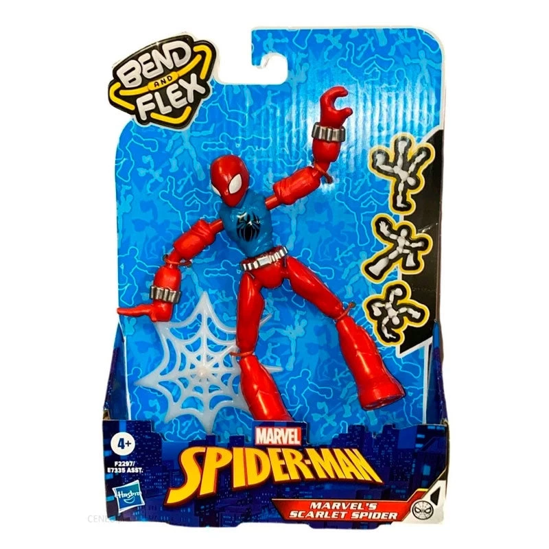 Hasbro Marvel Spider-Man Bend And Flex Marvel’s Scarlet Spider Action Figure 1 Hasbro Marvel Spider-Man Bend And Flex Marvel’s Scarlet Spider Action Figure