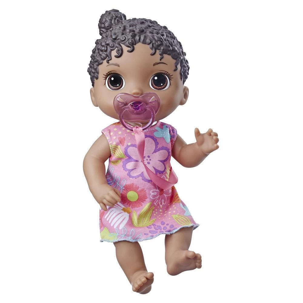 Hasbro BABY ALIVE Baby Lil Sounds: Interactive Black Hair Baby Doll