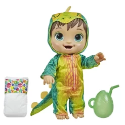 Hasbro BABY ALIVE Dino Cuties Doll - Stegosaurus