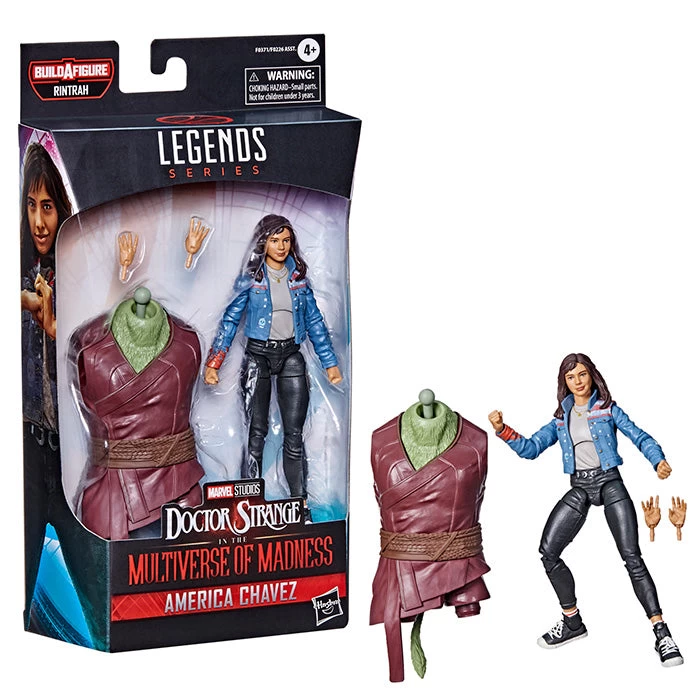 Hasbro Marvel Legends Series Doctor Strange In The Multiverse Of Madness 6-inch America Chavez Action Figure 4 Hasbro Marvel Legends Series Doctor Strange In The Multiverse Of Madness 6-inch America Chavez Action Figure - Image 4