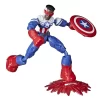 Hasbro Marvel Avengers Bend And Flex Flexible Captain America Action Figure F0971