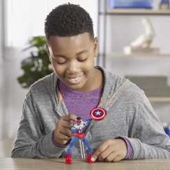 Hasbro Marvel Avengers Bend And Flex Flexible Captain America Action Figure F0971 -Hasbro Toys World F09715