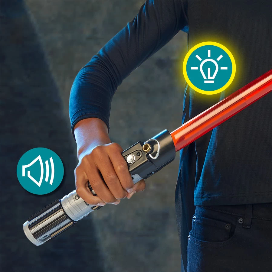 Hasbro STAR WARS Lightsaber Forge Darth Vader Electronic Extendable Red Lightsaber 6 Hasbro STAR WARS Lightsaber Forge Darth Vader Electronic Extendable Red Lightsaber - Image 6