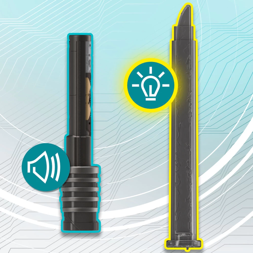 Hasbro STAR WARS Lightsaber Forge Darksaber Electronic Extendable Black Lightsaber 5 Hasbro STAR WARS Lightsaber Forge Darksaber Electronic Extendable Black Lightsaber - Image 5