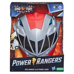 Hasbro POWER RANGERS Dino Fury Red Ranger Electronic Mask Roleplay Toy