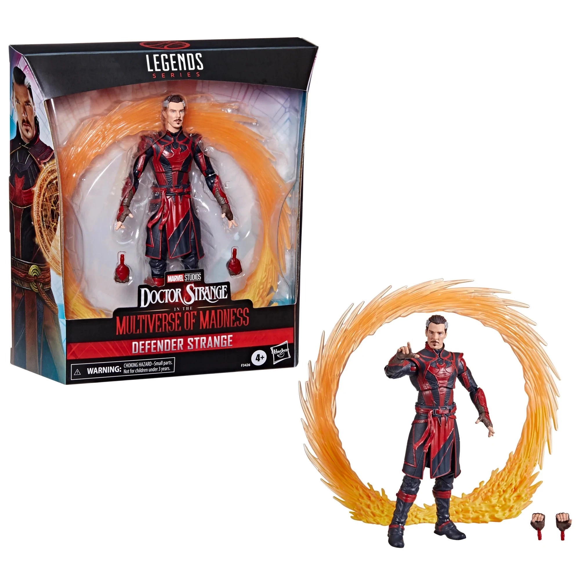 Hasbro Marvel Legends Series Defender Strange 6-inch Collectible Action Figure 4 Hasbro Marvel Legends Series Defender Strange 6-inch Collectible Action Figure - Image 4
