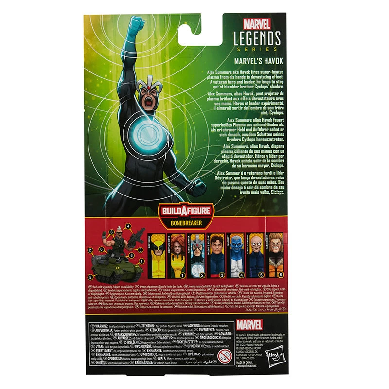 Hasbro Marvel Legends Series X-Men Marvel’s Havok Action Figure 6-inch Collectible Toy 2 Hasbro Marvel Legends Series X-Men Marvel’s Havok Action Figure 6-inch Collectible Toy - Image 2