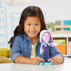 Hasbro Marvel Spidey And His Amazing Friends Supersized Ghost-Spider Action Figure 8 Hasbro Marvel Spidey And His Amazing Friends Supersized Ghost-Spider Action Figure -Hasbro Toys World F3987 LS SAF MEGA GHOST SPIDER 0360 Online 1000SQ