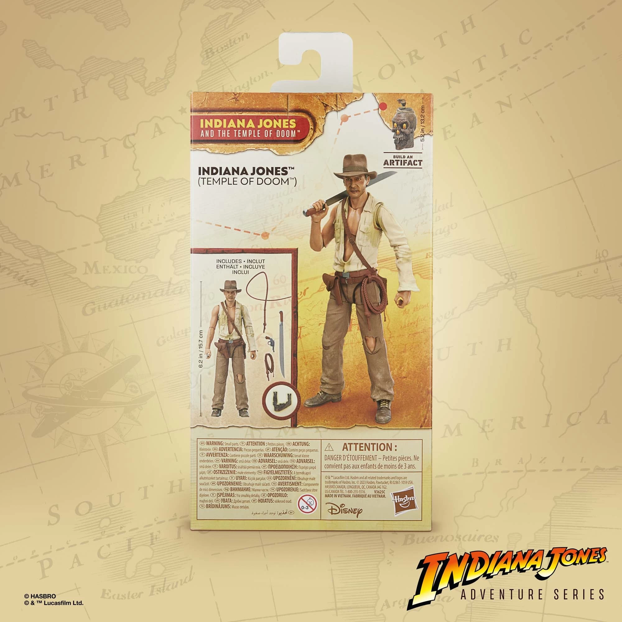 Hasbro Indiana Jones Adventure Series Indiana Jones (Temple Of Doom) 4 Hasbro Indiana Jones Adventure Series Indiana Jones (Temple Of Doom) - Image 4