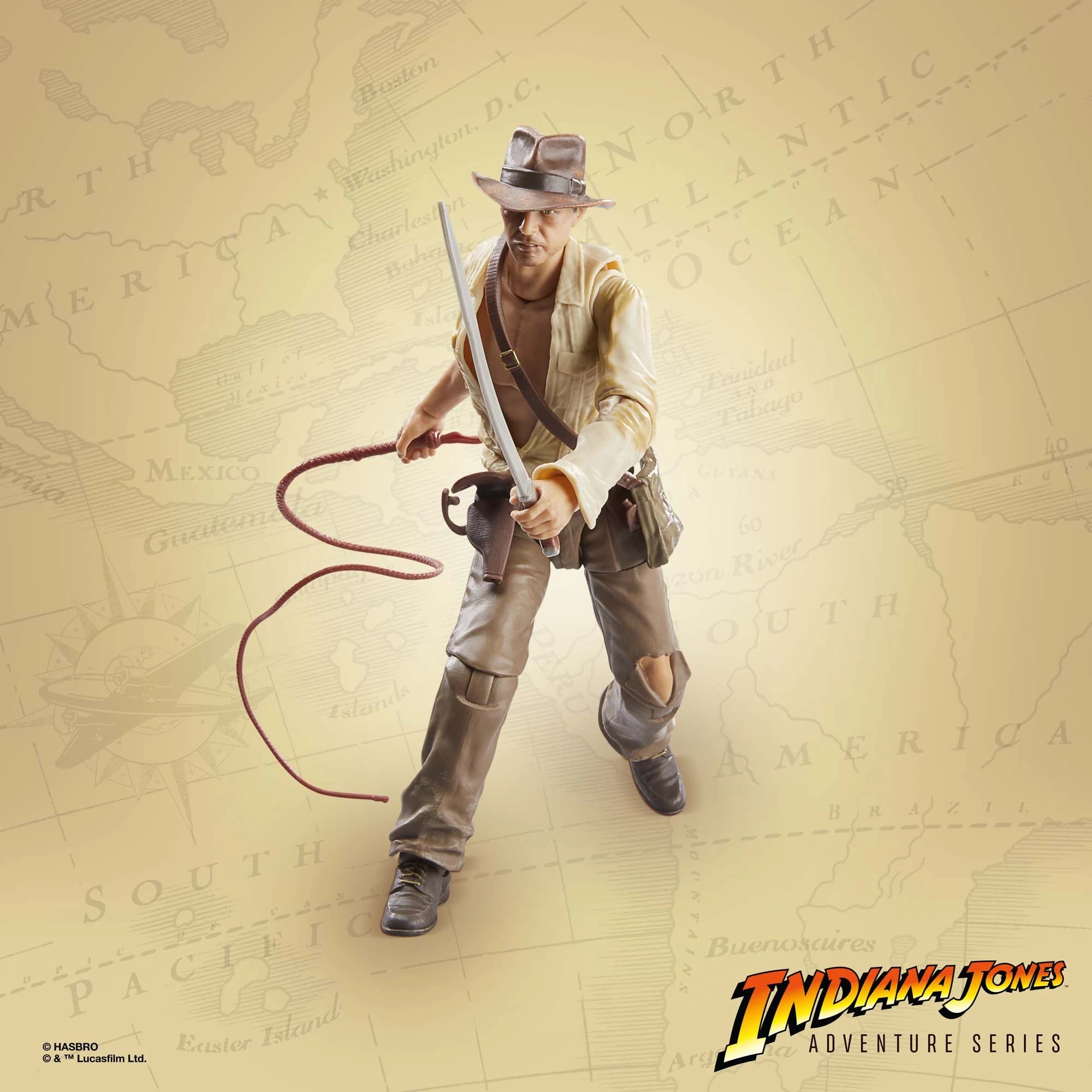 Hasbro Indiana Jones Adventure Series Indiana Jones (Temple Of Doom) 2 Hasbro Indiana Jones Adventure Series Indiana Jones (Temple Of Doom) - Image 2
