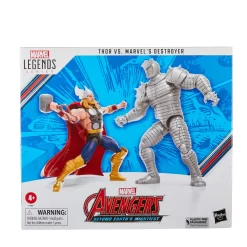 Hasbro Marvel Legends Thor Vs. Destroyer -Hasbro Toys World F70875L00 pkg 23 Online 2000SQ 844611
