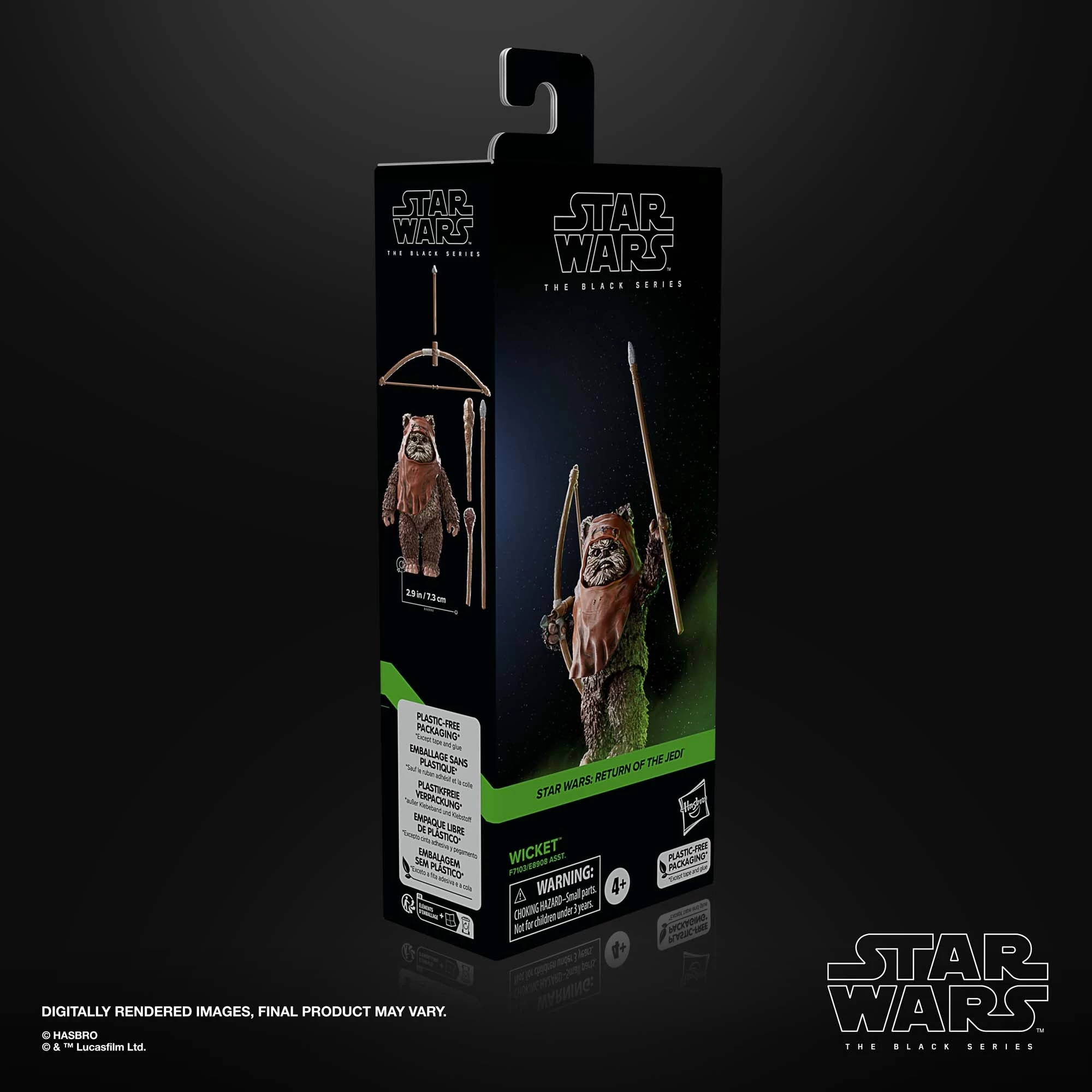 Hasbro Star Wars Black Series Wicket W. Warrick 3 Hasbro Star Wars Black Series Wicket W. Warrick - Image 3