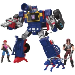 Hasbro Transformers Collaborative G.I. Joe Mash-Up: Soundwave Dreadnok Thunder Machine, Zartan & Zarana