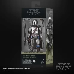 Hasbro Star Wars Black Series The Mandalorian (Darksaber Version) -Hasbro Toys World F99855L20 520984 SW BL HAGERMAN TV1 PKG