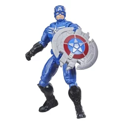 Hasbro Marvel Avengers Mech Strike 6-inch Scale Action Figure Toy CAPTAIN AMERICA