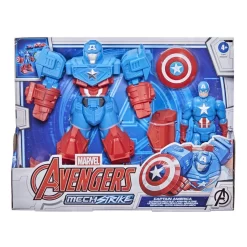 Hasbro Marvel Avengers Mech Strike 8-inch Action Figure Ultimate Mech Suit CAPTAIN AMERICA 9 Hasbro Marvel Avengers Mech Strike 8-inch Action Figure Ultimate Mech Suit CAPTAIN AMERICA -Hasbro Toys World MarvelAvengersMechStrike8 inchActionFigureUltimateMechSuitCAPTAINAMERICA2