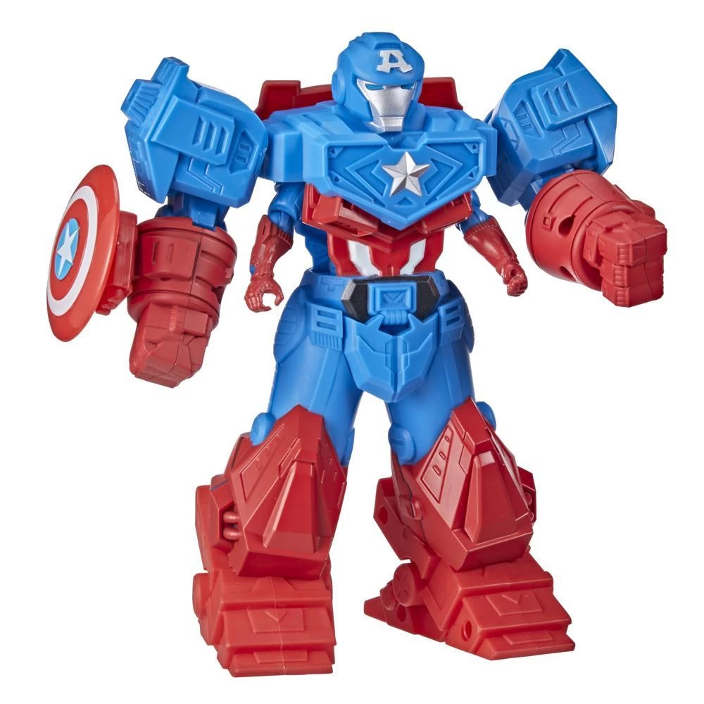 Hasbro Marvel Avengers Mech Strike 8-inch Action Figure Ultimate Mech Suit CAPTAIN AMERICA 2 Hasbro Marvel Avengers Mech Strike 8-inch Action Figure Ultimate Mech Suit CAPTAIN AMERICA - Image 2