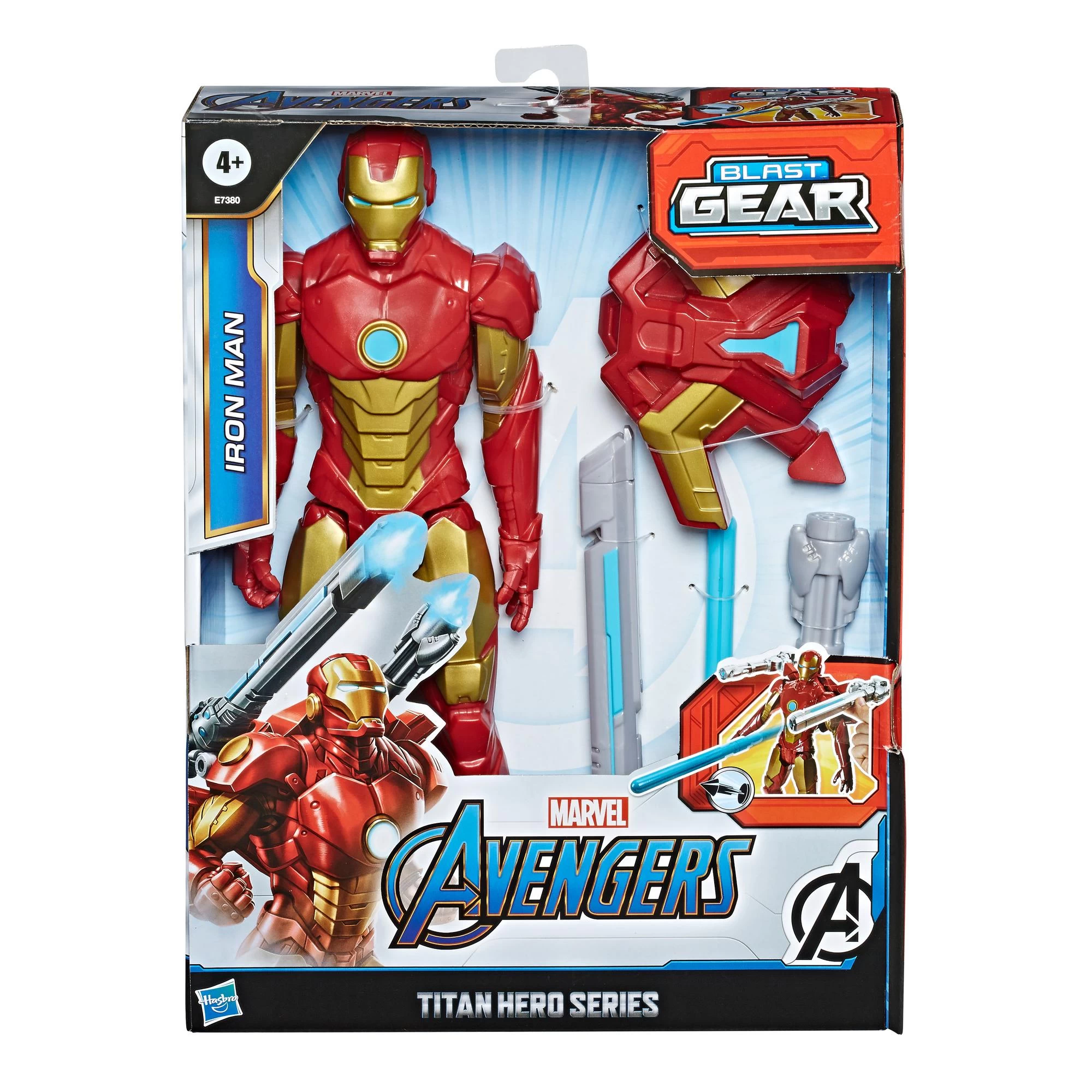 Hasbro Marvel Avengers Titan Hero Series Blast Gear IRON MAN Action Figure 2 Hasbro Marvel Avengers Titan Hero Series Blast Gear IRON MAN Action Figure - Image 2