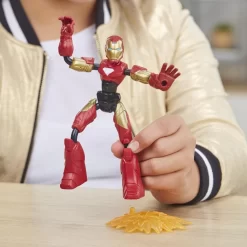 Hasbro Marvel Bend And Flex Flex Rider Iron Man Action Figure Toy -Hasbro Toys World MarvelBendAndFlexFlexRiderIronManActionFigureToy3