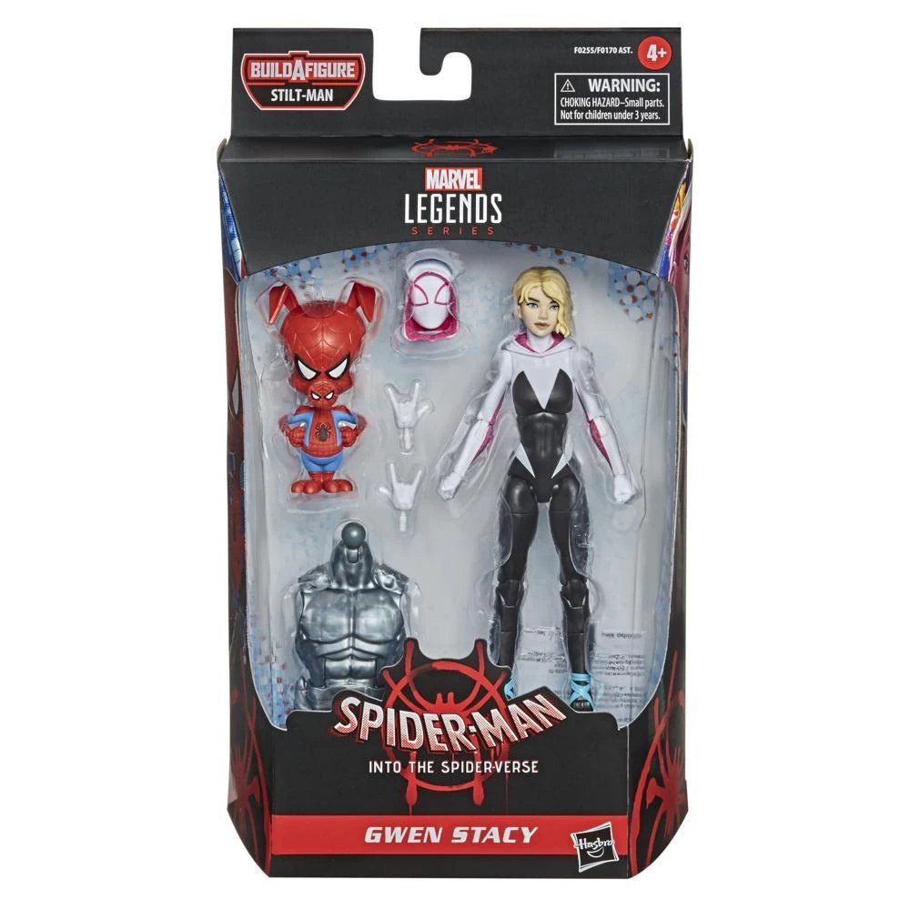 Hasbro Marvel Legends Into The Spider-Verse Gwen Stacy And Spider-Ham 7 Hasbro Marvel Legends Into The Spider-Verse Gwen Stacy And Spider-Ham - Image 7