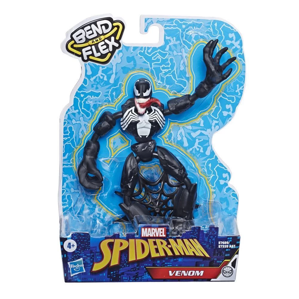 Hasbro Marvel Spider-Man Bend And Flex Venom Action Figure 2 Hasbro Marvel Spider-Man Bend And Flex Venom Action Figure - Image 2