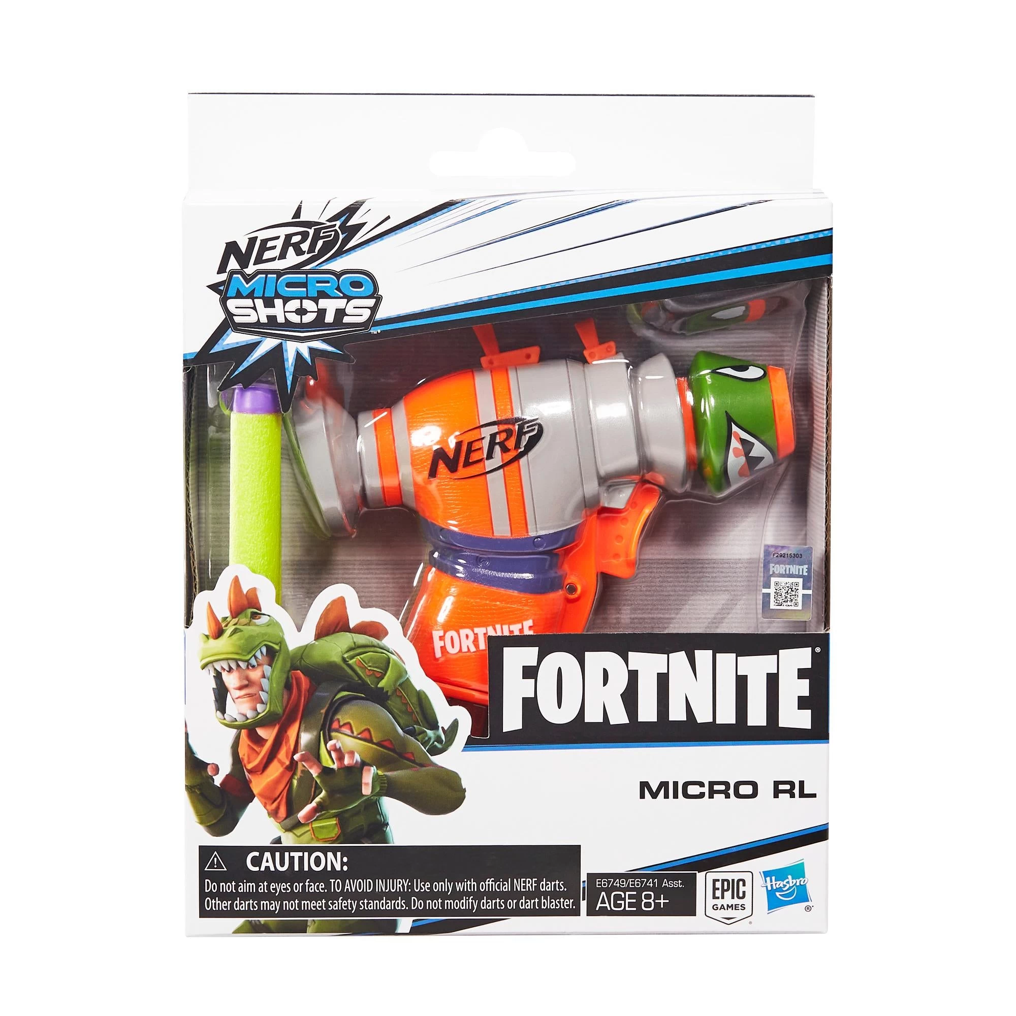 Hasbro NERF Fortnite Micro RL Dart-Firing Blaster 1 Hasbro NERF Fortnite Micro RL Dart-Firing Blaster