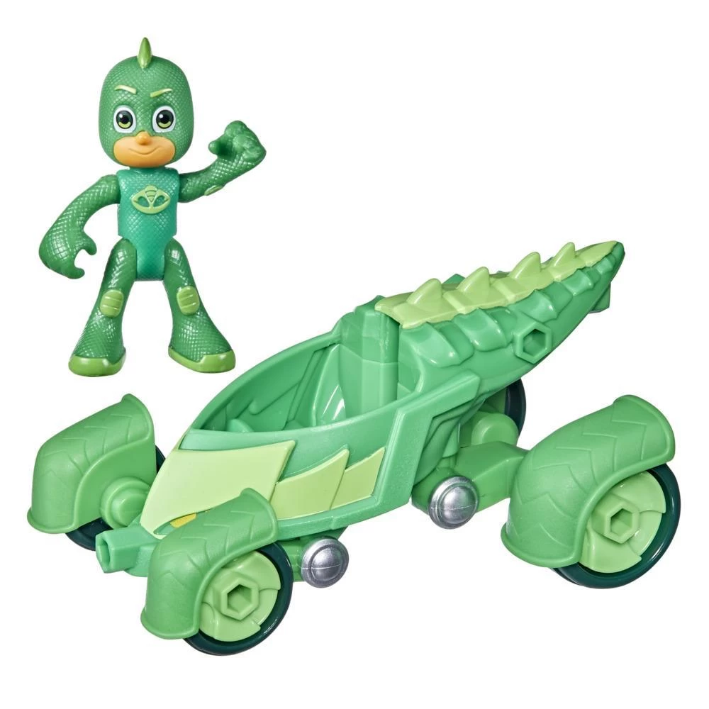 Hasbro PJ Masks Gekko-Mobile With Gekko Action Figure 1 Hasbro PJ Masks Gekko-Mobile With Gekko Action Figure