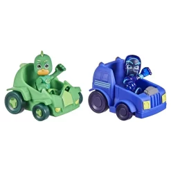 Hasbro PJ Masks Gekko Vs Night Ninja Battle Racers Toy 6 Hasbro PJ Masks Gekko Vs Night Ninja Battle Racers Toy -Hasbro Toys World PJMasksGekkovsNightNinjaBattleRacers4