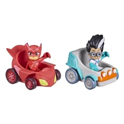 Hasbro PJ Masks Owlette Vs Romeo Battle Racers Toy -Hasbro Toys World PJMasksOwlettevsRomeoBattleRacers3