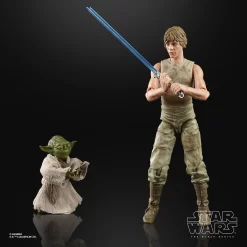 Hasbro Star Wars Black Series 40th Anniversary Deluxe Luke Skywalker & Yoda (Jedi Training) 2-Pack 11 Hasbro Star Wars Black Series 40th Anniversary Deluxe Luke Skywalker & Yoda (Jedi Training) 2-Pack -Hasbro Toys World Skywalker Yoda12 815688